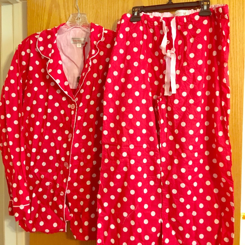 Polka Dot Pajamas
